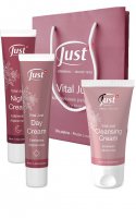 Zestaw VITAL JUST: Krem na dzień 30 ml, Krem na noc 30 ml, Krem oczyszczający 50 ml