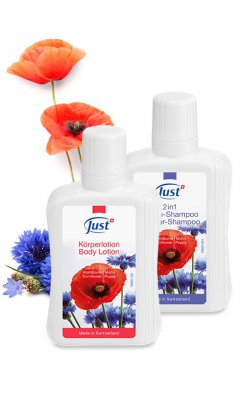 Zestaw Bławatek i Mak: Płyn pod prysznic 2w1 i Balsam do ciała 2x100 ml