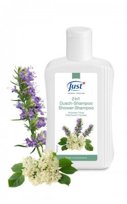 Czarny bez i Hyzop Szampon i żel pod prysznic 2w1 250 ml